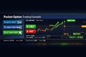 Pocket Option Trading का Example