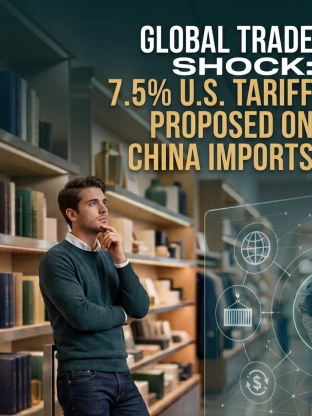 US-China Trade Shock: 7.5% Tariff Proposed!