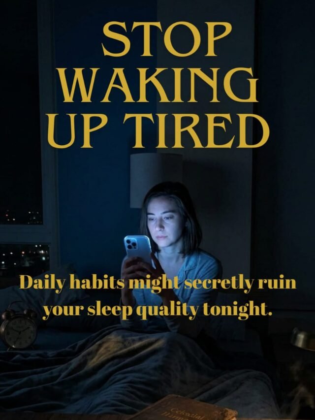 Stop Waking Up Tired