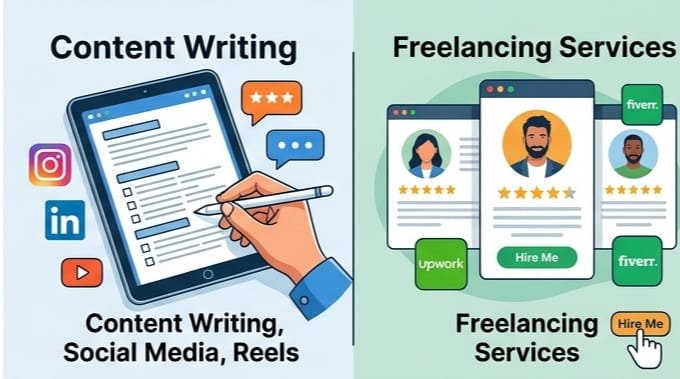 Content Writing और Blogging करके