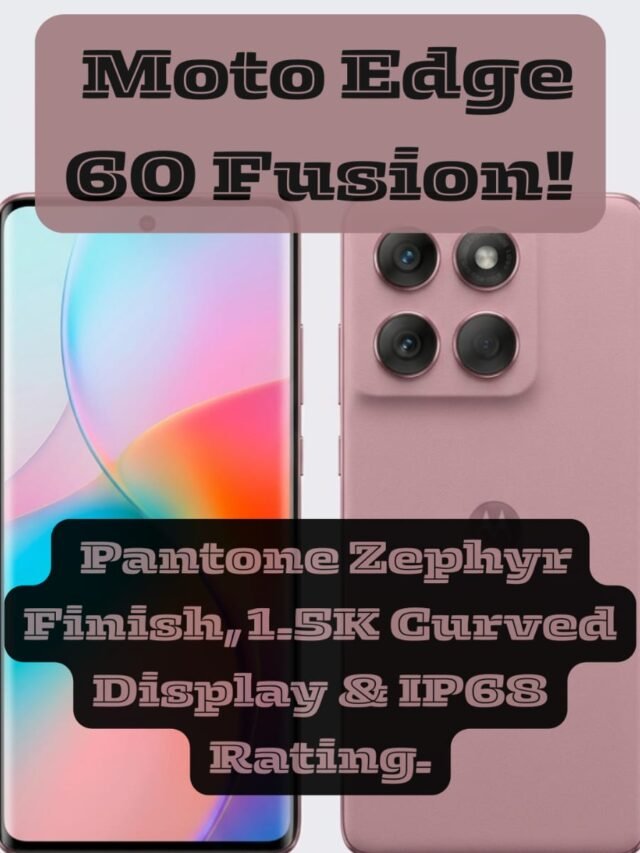 Motorola Edge 60 Fusion