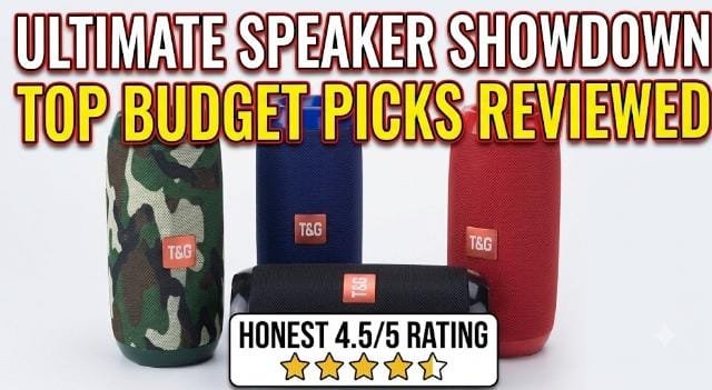 ​T&G Portable Bluetooth Speaker Review