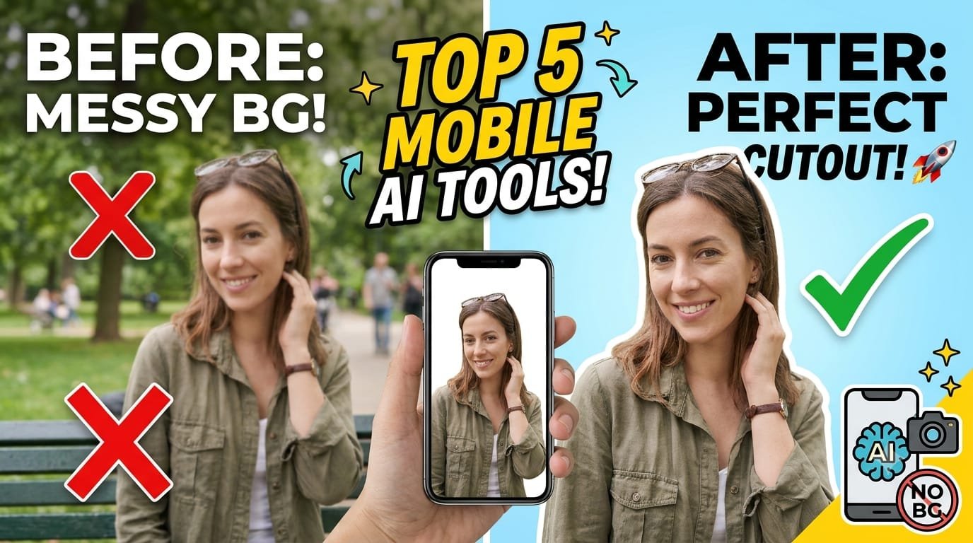 The Best AI Background Remover Tool for Mobile in 2026