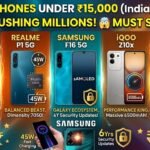 Best 5G Phones Under ₹15,000 in India: Features Compared
